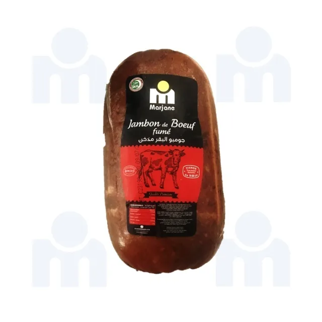 [00000320] Jambon de bœuf fumé en tranches 100g - MARJANE