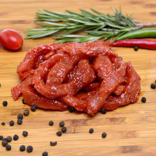 [00000343] Emincé de boeuf rouge mariné 500g - FILIERE M