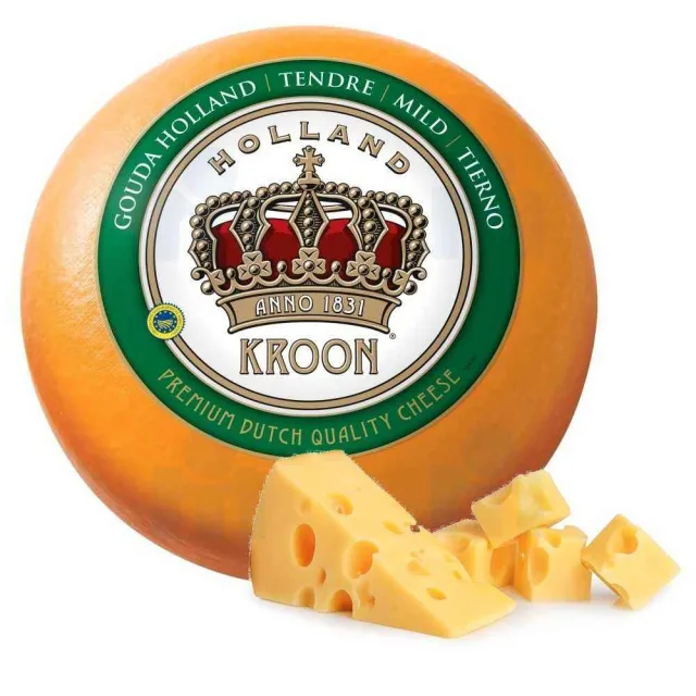 Fromage Gouda nature en morceau 100g - KROON