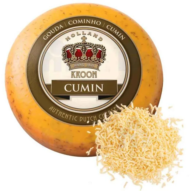 Fromage Gouda cumin râpé 100g - KROON