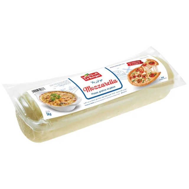 Fromage mozzarella en bloc 100g - LE BERGER